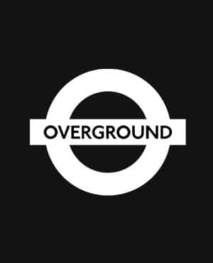 overground brand logo white on black video production Birmingham by Vermillion Films